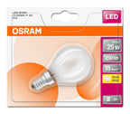 Osram LED Retrofit Filament Classic P 2,5-25W/827 E14 250lm warmweiß nicht dimmbar matt – Verpackung