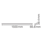 LEDVANCE TruSys Performance Wide 70W/4000K dimmbar 90° DALI – Maßzeichnung