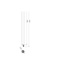 Philips Leuchte WT210C G2 LED70S/840 PSU TW1 PMMA L1500 43,5W 7.000lm IP67 – Maßzeichnung