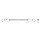 Osram LED Substitube T5 ADV HO Universal 1500 ST5HO 37-80W/830 G5 5050lm 200° nicht dimmbar – Maßzeichnung