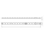 LEDVANCE LED Smart+ BT Apple HK Flex 3P 1,8M UK 10W/RGBW 480lm 120° IP20 dimmbar – Maßzeichnung