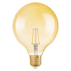 Osram Vintage 1906 LED Classic Globe125 Filament Gold 2.8-22 W/824 E27 200lm ultra warmweiß nicht dimmbar – Produktansicht