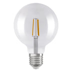 Osram LEDstar+ GlowDim Globe Ø125 Filament 7-60W/827 LED E27 klar 320° 806lm echt warmweiß GLOWdim – Produktansicht