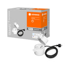 LEDVANCE Smart+ WiFi Outdoor Steckdose EU, IP44, 3.680 W / 16 A, Weiß – Produkt mit Verpackung