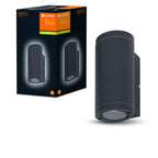 LEDVANCE Leuchte ENDURA Classic Beam Wall UpDown GU10 IP44 – Produkt mit Verpackung