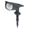 LEDVANCE Solar-Gartenspot ENDURA Garden Spot Wall + Spike RGB+W dunkelgrau – Ansicht stehend