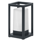 LEDVANCE LED-Tischleuchte SMART+ WiFi Frame Table Powerbank USB RGB+W dunkelgrau IP44