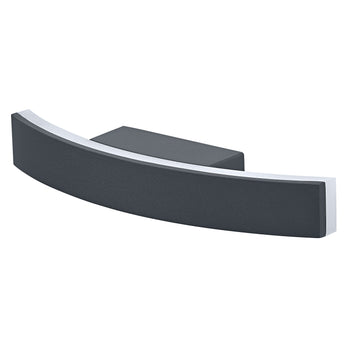 LEDVANCE LED-Außenwandleuchte ENDURA Style Bow Wall 7 W 3.000 K 280 lm dunkelgrau