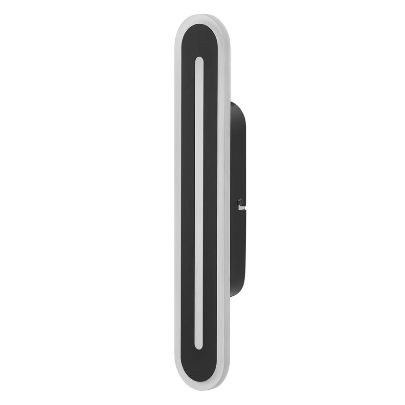 LEDVANCE Leuchte SMART+ Wifi Orbis Wall Bath Black TW 17W 550lm IP44