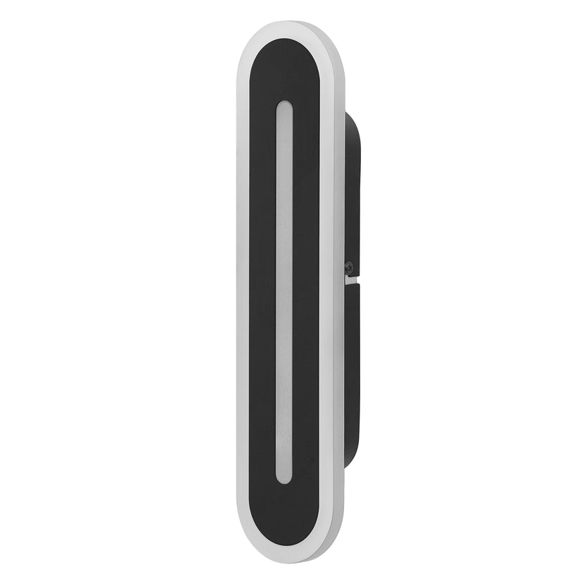 LEDVANCE Leuchte SMART+ Wifi Orbis Wall Bath Black TW 13W 350lm IP44