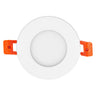 LEDVANCE LED-Downlight Slim 85 mm 4,5 W 3.000 K 240 lm warmweiß IP20 weiß – Ansicht stehend