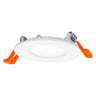 LEDVANCE LED-Downlight Slim 85 mm 4,5 W 4.000 K 240 lm neutralweiß IP20 weiß – Ansicht stehend