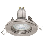 Osram LED Spotset Essential 5-flammig 2,6W/2700K 230lm warmweiß nicht dimmbar nickel gebürstet IP20