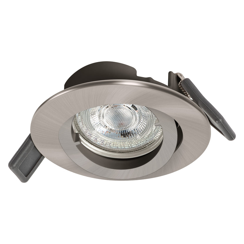 Osram LED Spotset 4,3W/2700K 345lm warmweiß nicht dimmbar nickel gebürstet IP20