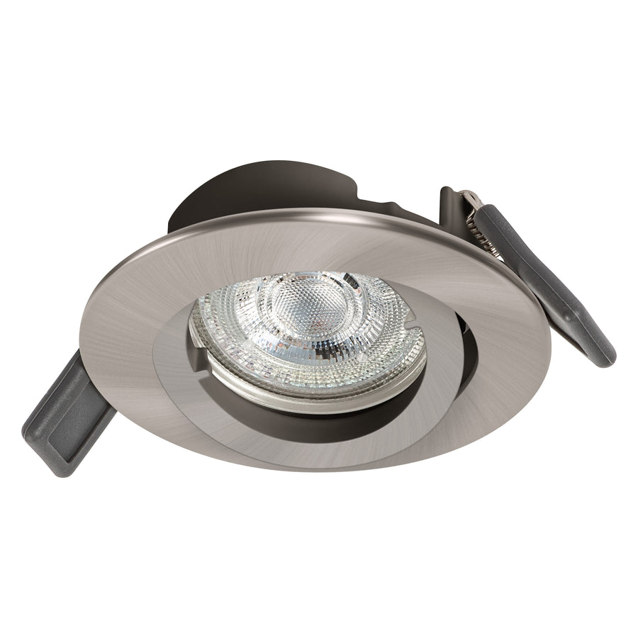 Osram LED Spotset 4,3W/2700K 345lm warmweiß nicht dimmbar nickel gebürstet IP20