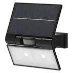 LEDVANCE Solar-LED-Fluter ENDURA Flood Solar Double Sensor 2,9 W 3.000 K IP44 dunkelgrau – Ansicht stehend