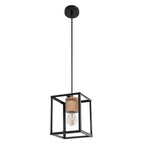 Osram Pendelleuchte Decor Nairobi 1-flammig E27 nicht dimmbar schwarz IP20