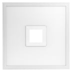 LEDVANCE LED-Panel SMART+ Wifi Planon Plus Hole Backlight 450x450mm RGB + TW 24W 1.550lm IP20 – Ansicht stehend