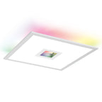 LEDVANCE LED-Panel SMART+ Wifi Planon Plus Hole Backlight 450x450mm RGB + TW 24W 1.550lm IP20 – Ansicht stehend