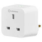 LEDVANCE Zwischenstecker SMART+ ZB PLUG UK IP20 – Ansicht stehend