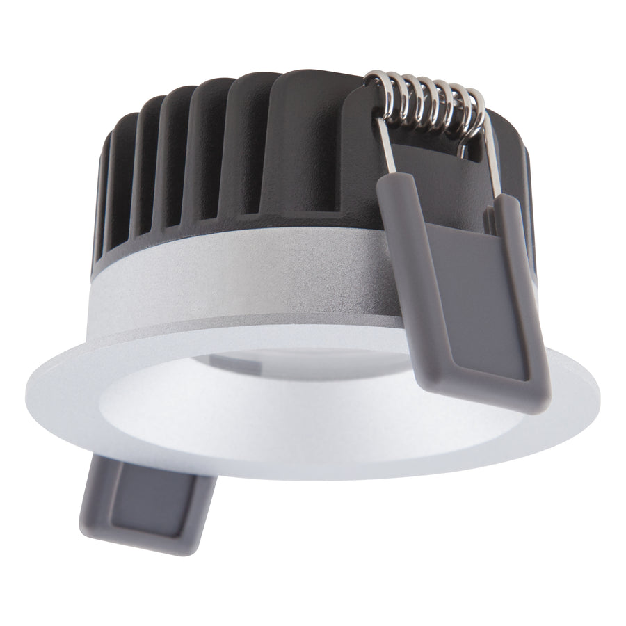 LEDVANCE LED-Einbaustrahler Spot Fix 8W 930 Multi Lumen dimmbar IP44 silber