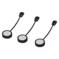 LEDVANCE LED Unterbauleuchte Puck 65mm 3-flammig 3W/3000K 250lm warmweiß nicht dimmbar schwarz IP20