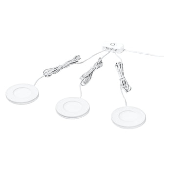 LEDVANCE LED Unterbauleuchte Magnet 75mm 8,5W/3000K 390lm warmweiß dimmbar weiß IP20