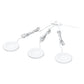 LEDVANCE LED Unterbauleuchte Magnet 75mm 8,5W/3000K 390lm warmweiß dimmbar weiß IP20