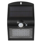 LEDVANCE Solar-LED-Fluter ENDURA Flood Butterfly Sensor 1,5 W 4.000 K IP65 schwarz – Ansicht stehend