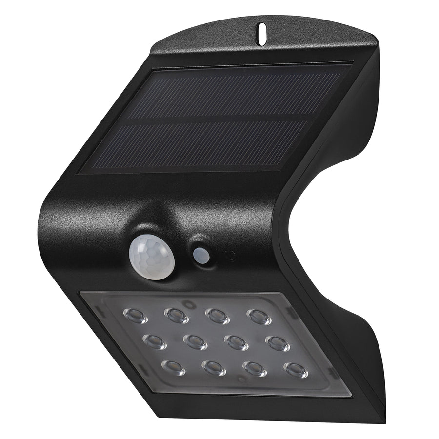 LEDVANCE Solar-LED-Fluter ENDURA Flood Butterfly Sensor 1,5 W 4.000 K IP65 schwarz