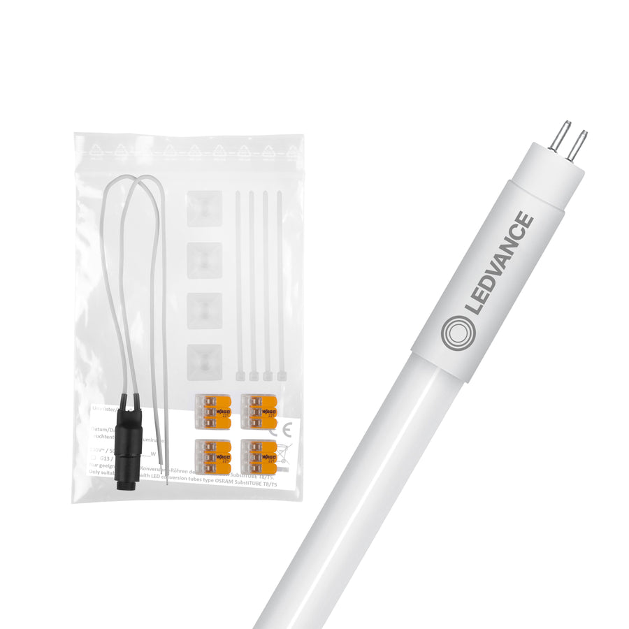 LEDVANCE LED-Röhre CONVERSION KIT + LED TUBE T5 AC HO54 P 840 26W 4.000lm IP20