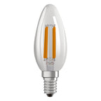 OSRAM LED Ultra Efficient Classic B Filament 40 klar 2,5W/827 E14 470lm – Ansicht stehend