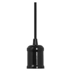 LEDVANCE Pendelleuchte Vintage 1906 PenduLum Bobbin E27 schwarz matt – Ansicht stehend