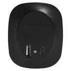 LEDVANCE LED-Nachtlicht Lunetta Edge Sensor 830 USB A C Schwarz – Ansicht stehend