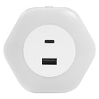 LEDVANCE Leuchte Lunetta Hexagon White 15W 4lm IP20 – Ansicht stehend