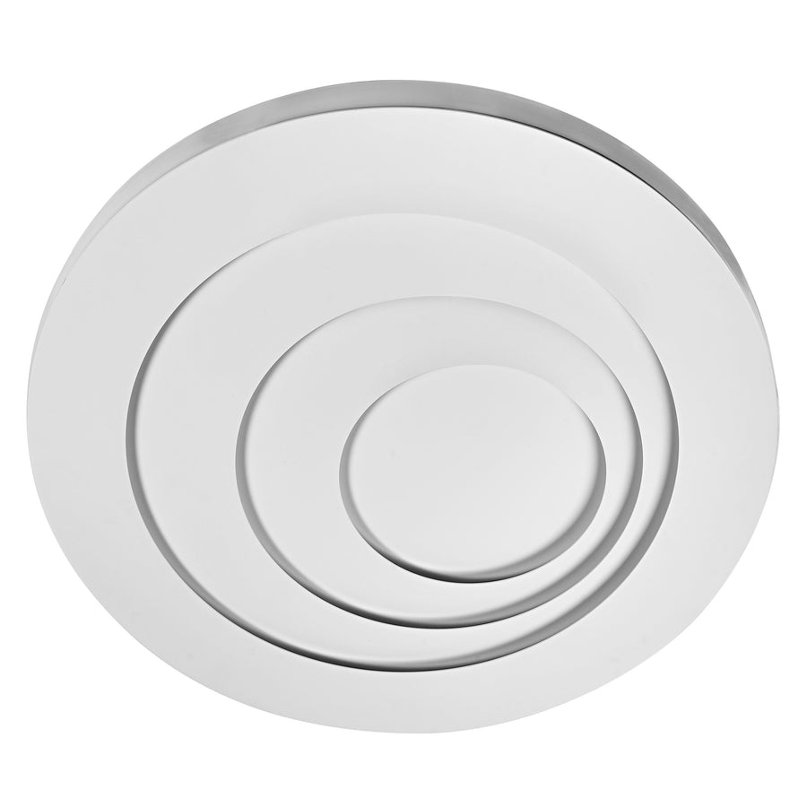 Osram LED Deckenleuchte Orbis Spiral Round 685mm 63W/3000K 4000lm warmweiß nicht dimmbar weiß IP20