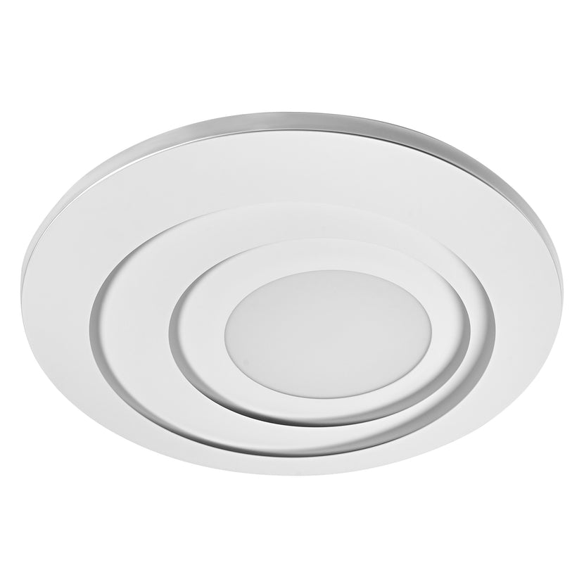 Osram LED Deckenleuchte Orbis Spiral Round 505mm 42W/3000K 2400lm warmweiß nicht dimmbar weiß IP20