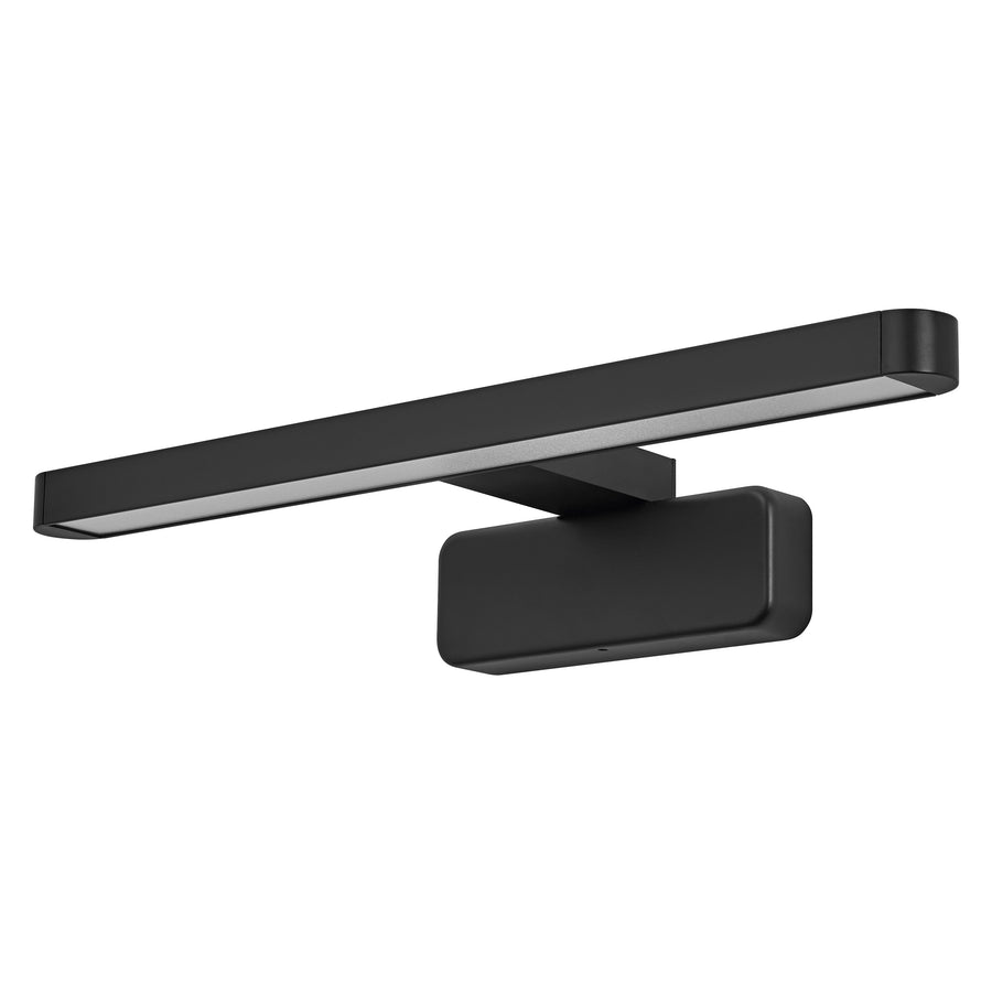 LEDVANCE LED-Wandleuchte Orbis Disc Bar 400 mm 7 W Click-CCT 300 lm IP44 Schwarz
