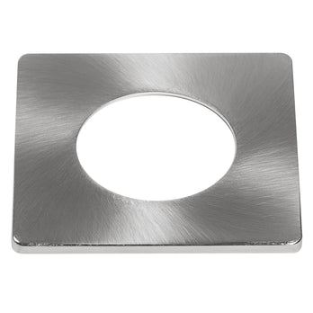 LEDVANCE Zierring Combo Ring Fix eckig gebürsteter Nickel für Einbauspots