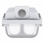 LEDVANCE Feuchtraumleuchten-Gehäuse Damp Proof Housing 1500 für 2 T8-LED-Röhren IP65 Grau – Ansicht stehend