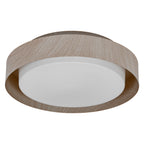 Osram Deckenleuchte Orbis Madrid 290mm 2-flammig E27 nicht dimmbar Holzdekor IP20