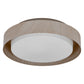 Osram Deckenleuchte Orbis Madrid 290mm 2-flammig E27 nicht dimmbar Holzdekor IP20