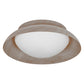 Osram Deckenleuchte Orbis Milan 305mm 2-flammig E27 nicht dimmbar Holzdekor IP20