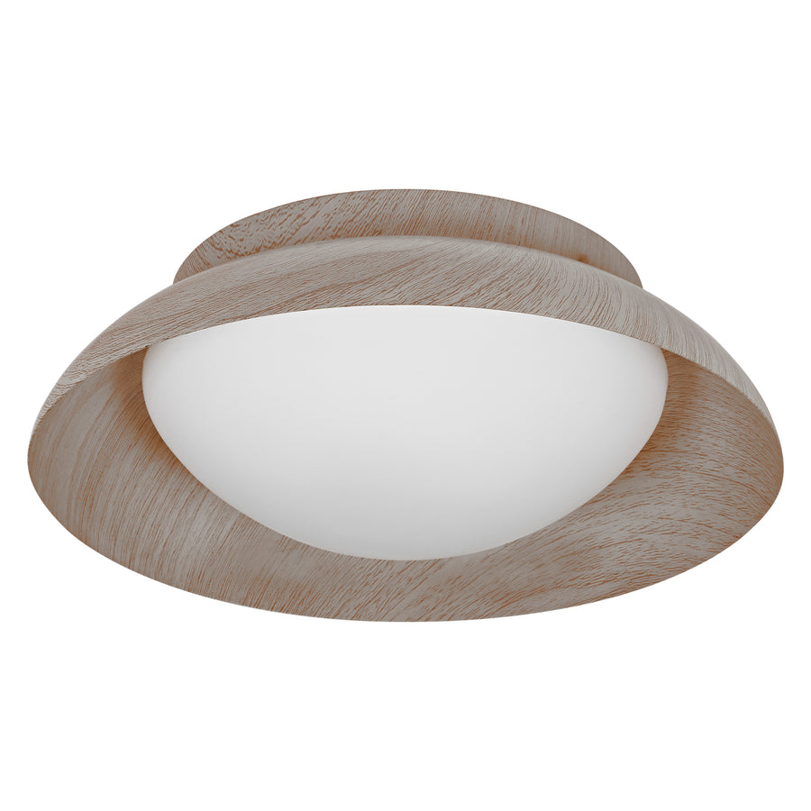 Osram Deckenleuchte Orbis Milan 305mm 2-flammig E27 nicht dimmbar Holzdekor IP20
