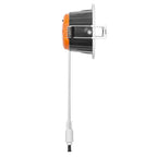 LEDVANCE Strahler SP CBO FIX V CPS DIM 60DEG WT 6W/4W 600lm/400lm IP65/IP20 – Seitenansicht