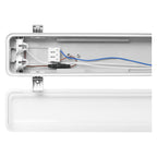 LEDVANCE Feuchtraumleuchten-Gehäuse Damp Proof Housing 1500 für 2 T8-LED-Röhren IP65 Grau – Produktansicht