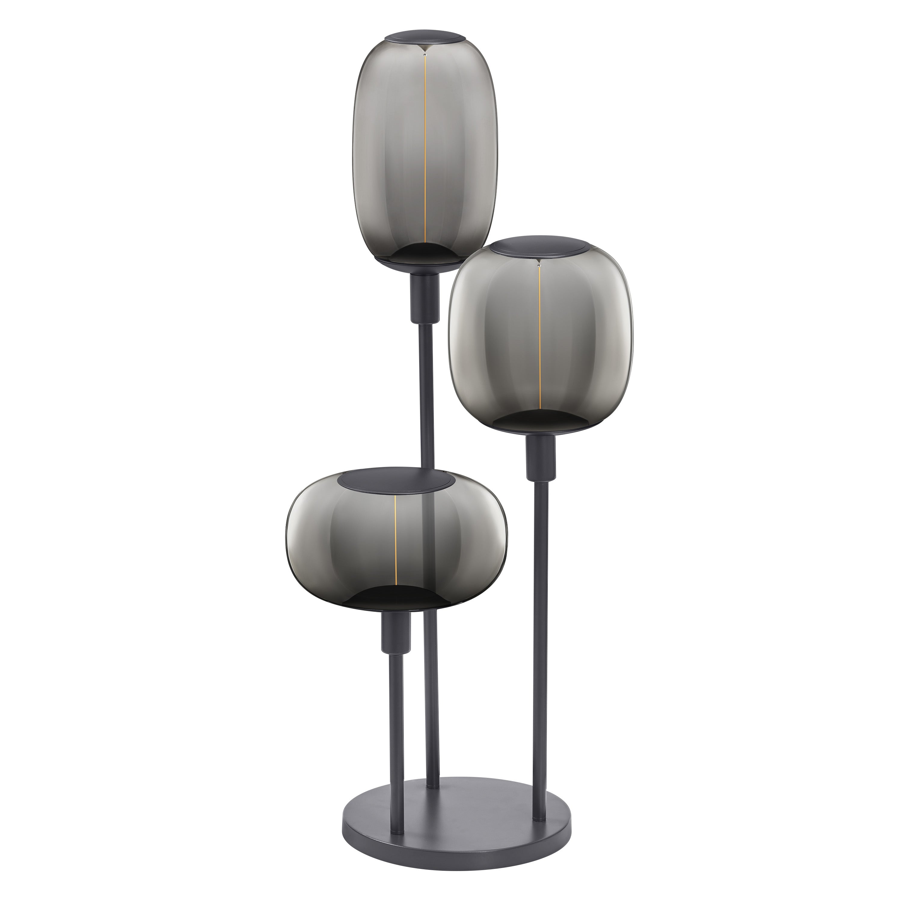 Osram Stehleuchte Decor Stick 3-flammig E27 nicht dimmbar dunkelgrau IP20