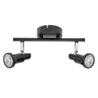 Osram LED Spot 2-flammig 6,8W/2700K 460lm warmweiß dimmbar schwarz IP20
