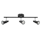 Osram LED Spot 3-flammig 10,2W/2700K 690lm warmweiß dimmbar schwarz IP20
