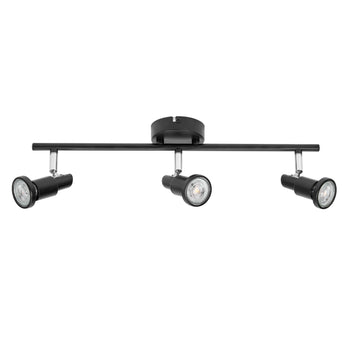 Osram LED Spot 3-flammig 10,2W/2700K 690lm warmweiß dimmbar schwarz IP20